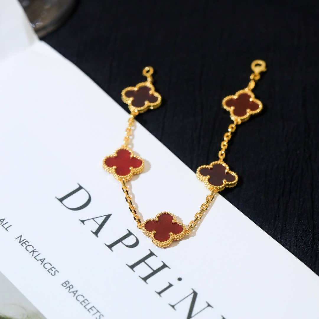 Van Cleef & Arpels Vintage Alhambra Gold Bracelet